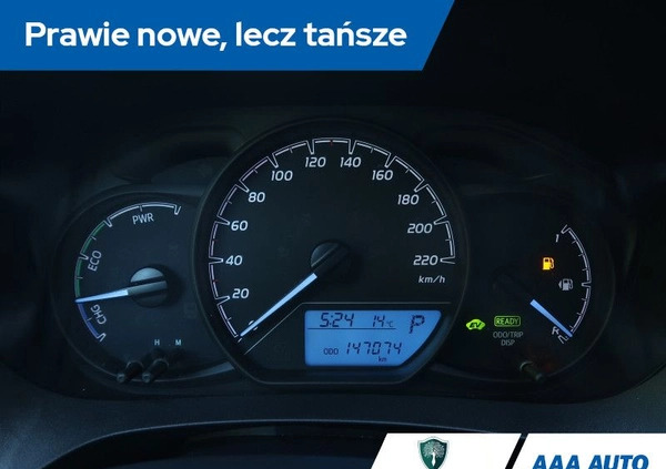 Toyota Yaris cena 45000 przebieg: 147068, rok produkcji 2017 z Baranów Sandomierski małe 326
